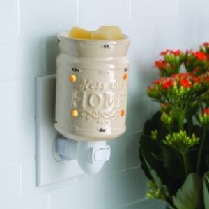 Bless This Home Cream Pluggable Warmer