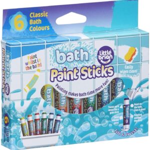 LITTLE BRIAN - BATH PAINT STICKS 6 PC