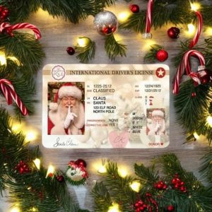 Santa International Driver License