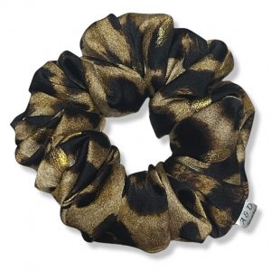 Satin Gold Foiled Leopard