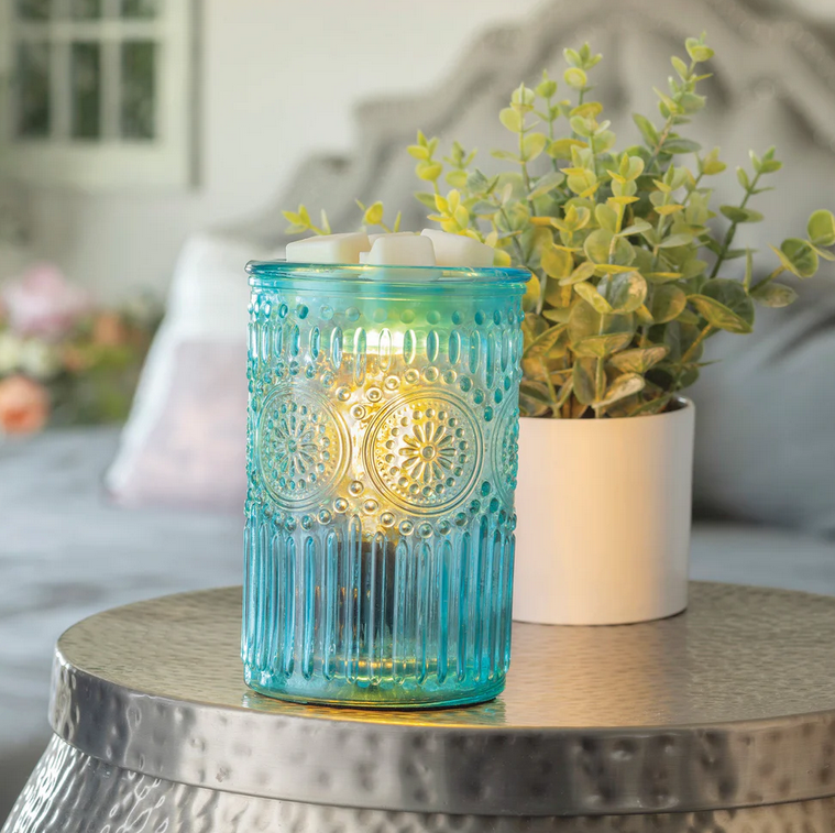 Vintage Parisian Glass Illumination Warmer